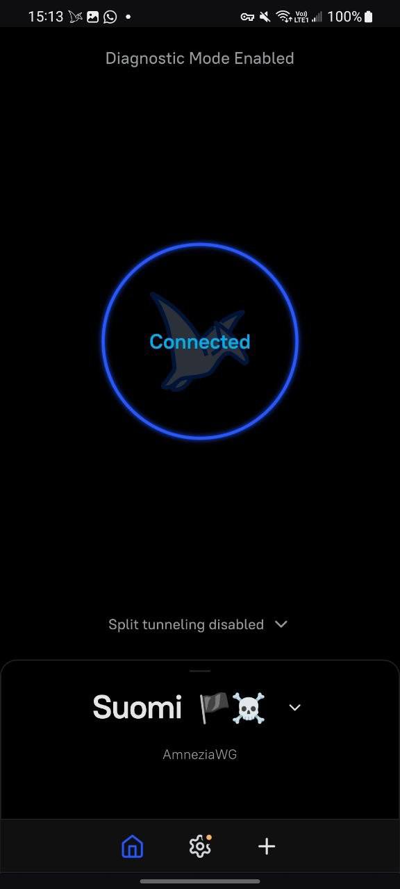 Dopamine на Android — подключено